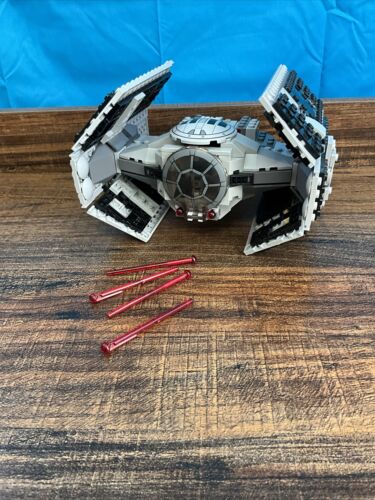 LEGO set #75150 Darth Vader's TIE Advanced build only Star Wars no figs A-wing
