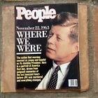 New ListingPeople Magazine November 28 1988 John F. Kennedy, VG Condition, Where We Were