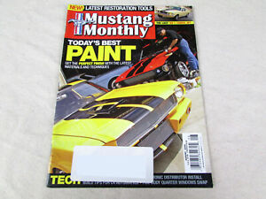 Mustang Monthly Magazine Issue August 2009 Today's Best Paint Resto Tools Cobra