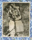 1940s HARD WORKING CHINESE SHOE AND BLANKET SELLER CHINA PHOTO