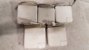 Apple A1184 Power Adapter Charger - White LOT OF 5