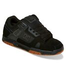 NEW IN BOX DC Stag Black/Gum Men's Skateboard Skate Shoes Size 9.5 9 1/2 (320188