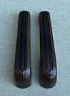 MAZDA ROTARY 1972-77 RX4 COUPE-SEDAN GENUINE REAR BROWN ARM RESTS & INSERTS! EC!