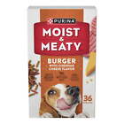 Purina Moist and Meaty Burger  Cheddar Cheese Flavor Dry Soft Dog Food Pouches