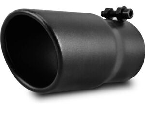 New Listing2.5 Inch Inlet Black Exhaust Tip, 2.5
