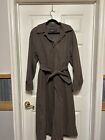 London Fog Trench Coat With Hood Size L