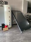 Whole House Off Grid Double Coil Solar Water Heater Tank, Solar Panel, Collector