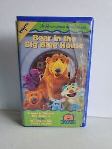 Bear In the Big Blue House Volume 1 (VHS, 1998) Blue Clamshell Case Jim Henson