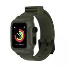 Rugged Case+Band Strap For Apple Watch Series 8 7 6 5 4 SE 45/44mm