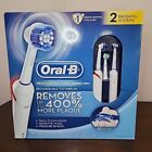 New ListingOral-B Professional Care 2000 Dual Rechargeable Toothbrush 2 Brushing System NIB