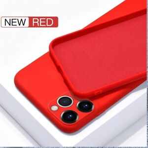 For iPhone 15 14 13 12 11 Pro Max XS XR X 8 7 SE Silicone Case Camera Lens Cover