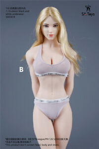 SA Toys SA038 1/6 Female Underwear Bra & Briefs B fit 12'' Phicen TBL Figure
