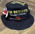 Funny Official Retirement Survival Hat Fishing Golf Novelty Cap
