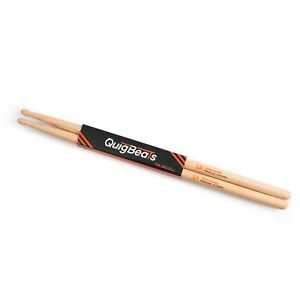 QuigBeats Drum Sticks, Hickory 5A Drumsticks, Drumsticks Set for Adults & Kids