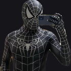 Black Venom Spider-Man Jumpsuits Cosplay Costume Outfit Adults Spandex Bodysuits