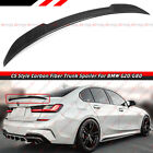 FOR 19-24 BMW G20 3 SERIES 330i G80 M3 CS STYLE CARBON FIBER TRUNK SPOILER WING (For: BMW M340i)