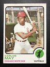 1973 Topps #105 Carlos May NM+ Chicago White Sox HIGH END SET BREAK