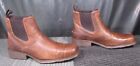 Mens ARIAT Midtown Rambler Barn Brown Leather Ankle Boots 11.5 D ~ Excellent