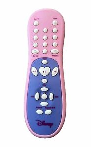 Disney Princess Pink DVD Player & TV Remote Control Replacement