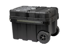 Heavy Duty Toolbox Rolling Tool Box Resin Storage Organizer Wheeled Lockable NEW