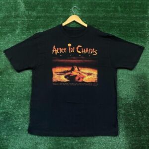 New ListingAlice In Chains Dirty Heavy Metal Band T-Shirt Size Extra Large