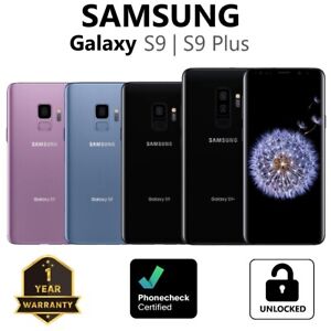 Samsung Galaxy S9 | S9+ Plus 64GB | 128GB | 256GB (Unlocked) Smartphone