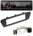 Pioneer MP3 1DIN DAB USB AUX Car Stereo for Renault Scenic (from 09) - Brown