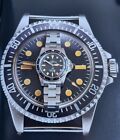 Homage watch milsub vintage 39.5mm nh35 acrylic crystal automatic military watch