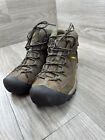 KEEN Dry Waterproof Boots Men’s Size 11.5 Brown Leather Hiking Outdoor 1017346