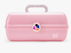 Caboodles Pink Makeup Carrying Case Box w/ Mirror & Storage Travel Case
