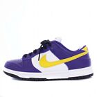 Men 9.0US Nike By You Dunk Low Bayou Sneakers Us8 Purple White Yellow Ah7979-992