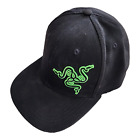 Razer Logo Snapback Adjustable One Size Black Green 