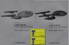 STAR TREK 40 Years CHRISTIE'S 2006 Part 1 & 2 Props Costumes w/results 2 tickets