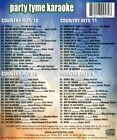 VARIOUS ARTISTS PARTY TYME KARAOKE: COUNTRY PARTY PACK, VOL. 4 NEW CD + G