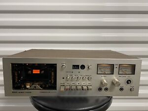 Akai GXC-710D ADR Vintage Cassette Deck Untested Parts Repair
