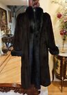 Fox And Mink Reversible  Coat Gorgeous Size M