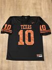 Vintage Texas Longhorns Team Nike Black #10 Vince Young Football Jersey Size L
