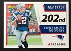 2021 Score Tom Brady TD Tribute #RBT-202 Tom Brady - Patriots