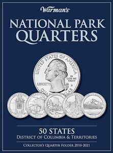 50 State Quarters Album Territories Collector Coin Folder Collecting Binder Book