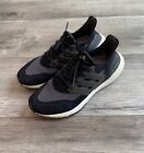 Adidas UltraBoost 21 Black Athletic Running Shoes Sneakers FY0374 Mens Size 9.5