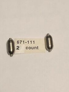 Lionel 671-111 Collector Rollers for  671 Turbine 726 Berkshire 2332 GG-1 2 tot