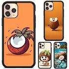 Tough Cover fresh cute coconut sticker For iPhone 14 13 15 Pro Max Plus