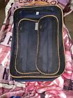 3 PC LUGGAGE ORGANIZER SET NAVY COLLAPSIBLE ZIPPERED MESH PACKING TRAVEL CUBES