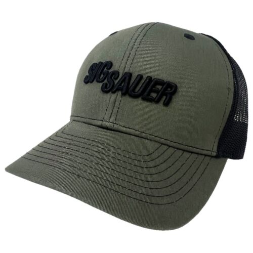Sig Sauer Embroidered Logo Trucker Hat O/S SG-HAT-MG-SS