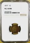 1877 NGC VG10 Indian Cent - Key Date