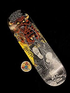 RARE SIGNED Sean Cliver Master Of Puppets Cliche Skateboard Deck Andrew Brophy