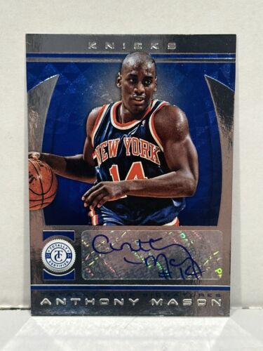 2013-14 Totally Certified Signatures Totally Blue Anthony Mason #75 auto/49