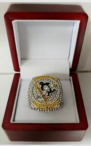 Sidney Crosby- 2016 Pittsburgh Penguins Stanley Cup Ring With Wooden Display Box