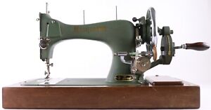 Husqvarna #705 10-inch Model Hand Crank Sewing Machine serial #C102081