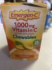 Emergen C 1000mg Vitamin C 40 Chewable Tablets Orange Blast Exp 7/2024